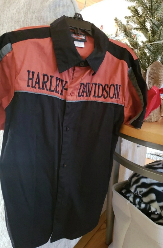 Kids Harley button up